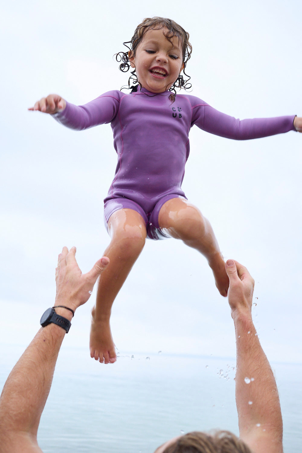 Long Sleeve Springsuit - Fuchsia