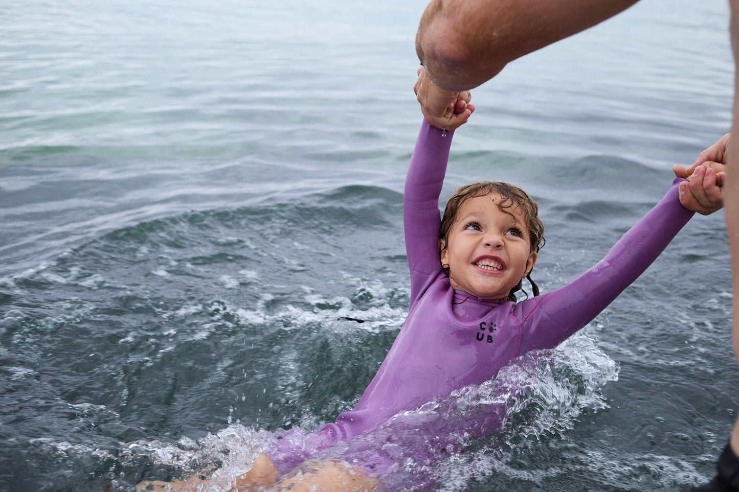 Long Sleeve Springsuit - Fuchsia